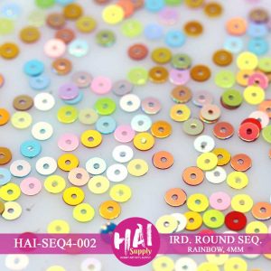 HAI-SEQ4-002 - 4mm Mix, Round Sequins
