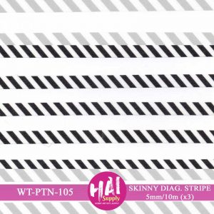WT-PTN-105 - Skinny Stripe Tape (5mm, 3pc set)