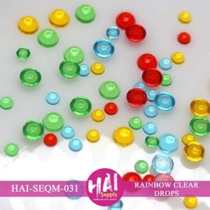 HAI-SEQM-031 - RAINBOW CLEAR DROPLETS