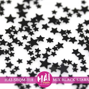 HAI-SEQM-018 - MIX BLACK STARS