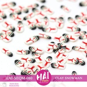 HAI-SEQM-080 - CLAY SNOWMAN