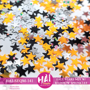 HAI-SEQM-141 - FALL-STARS-W-RAINBOW-SPRINKLES